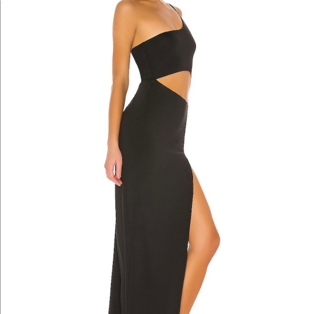 Superdown Erla Cutout Maxi Dress in Black Size Medium - Picture 2 of 3
